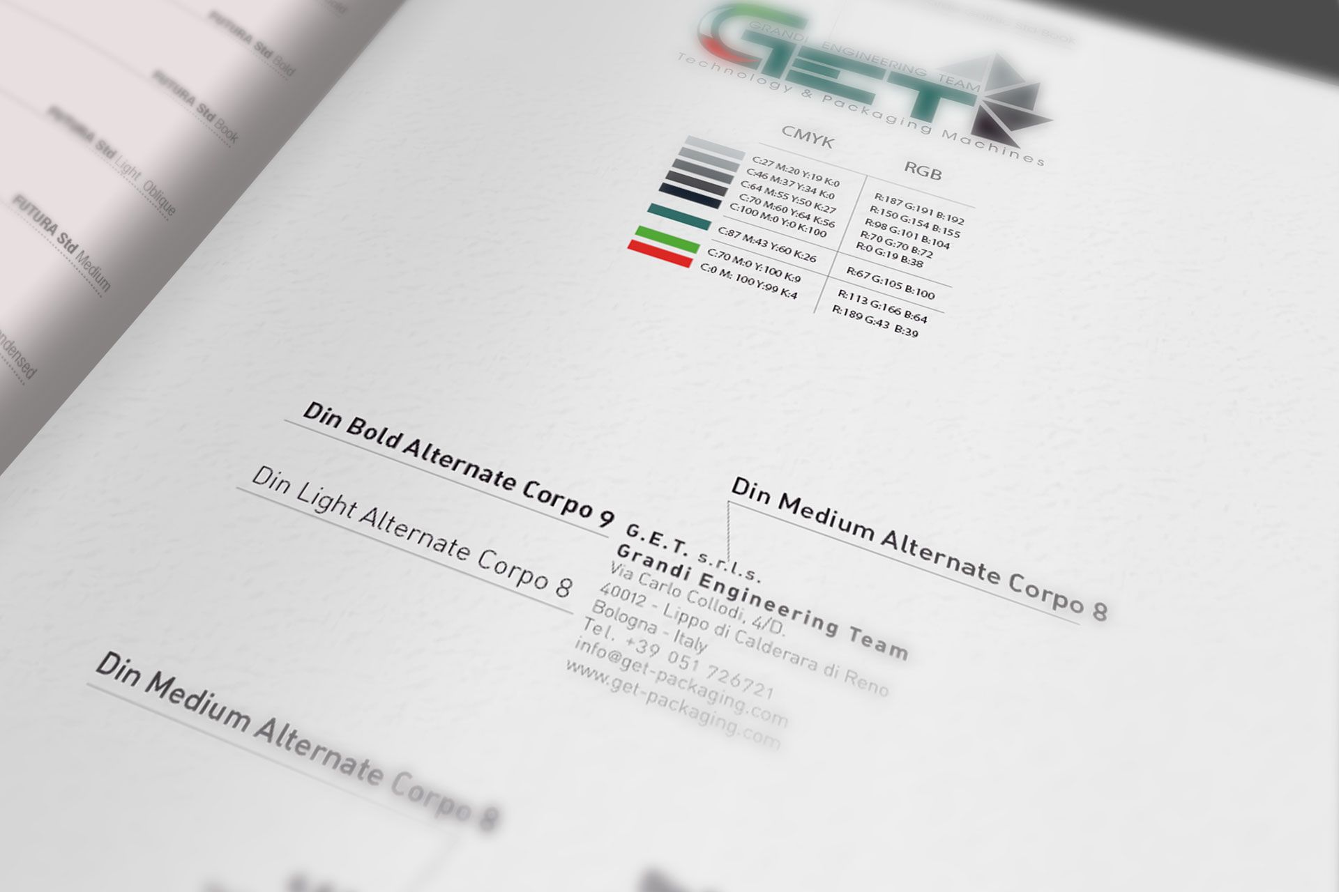Stduio della Corporate Identity - Agaharti Bologna